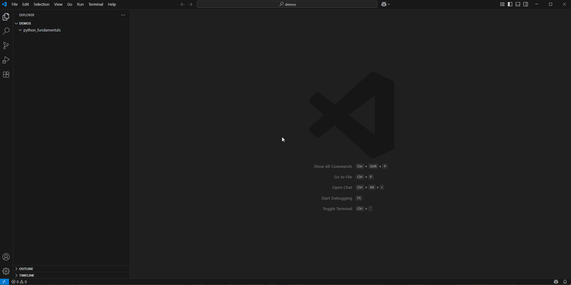 Creating a Virtual Environment